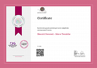 Certificate for cookie designer